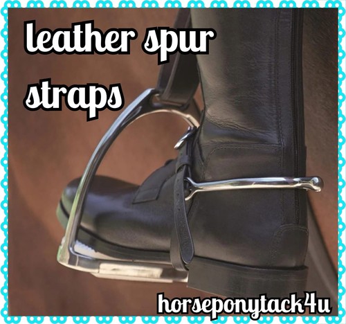 Leather spur straps - spur,