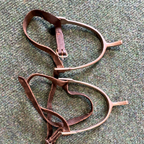 Riding boot spurs - boot,