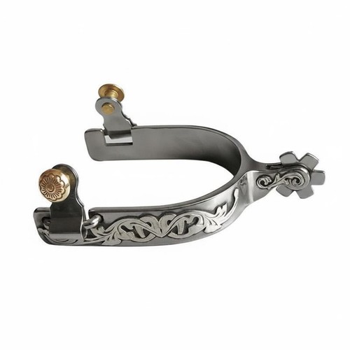 Stainless steel boot - stainless, spurs