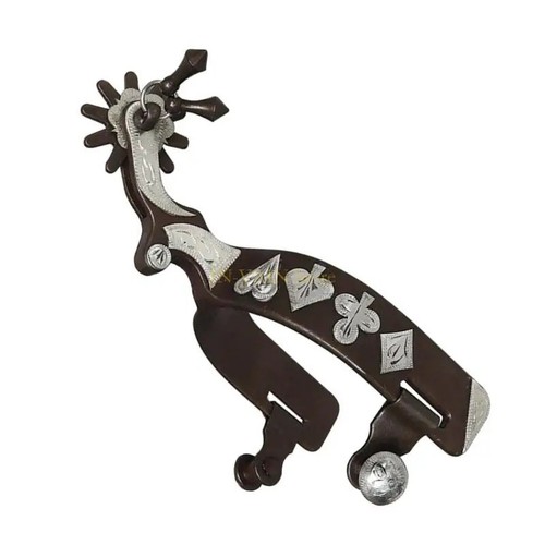 2pcs horse spurs for cowboy - spurs,