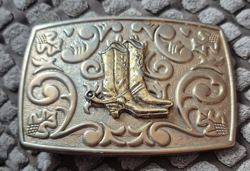 Vintage western belt buckle - vintage,