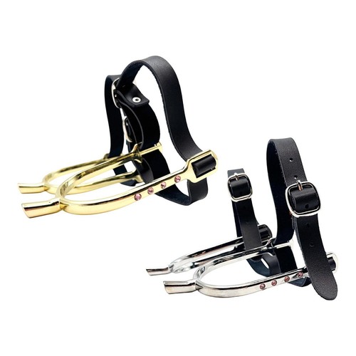 Horse spurs with leather - spurs,