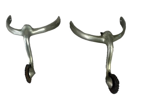 Swan neck spurs solid nickel - swan,