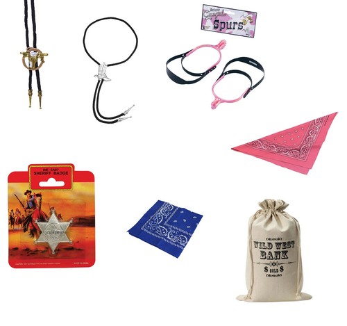 Cowboy cowgirl bandana spurs - cowboy,