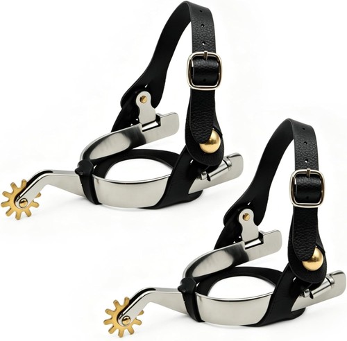 Set spurs for cowboy boots - set,